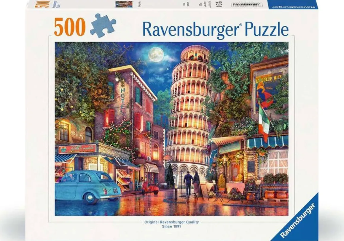 Ravensburger Avond in Pisa - puzzel van 500 stukjes