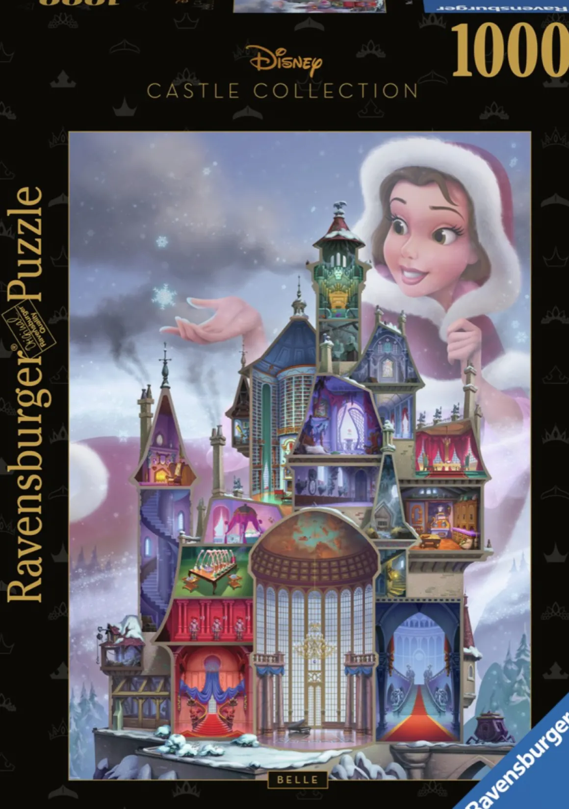 Ravensburger Belle - Disney Kasteel 3 - puzzel van 1000 stukjes