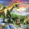Ravensburger Bij de dinosaurussen - 100 stukjes XXL