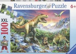Ravensburger Bij de dinosaurussen - 100 stukjes XXL