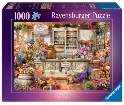 Ravensburger Bloemenwinkel - All Seasons - puzzel van 1000 stukjes