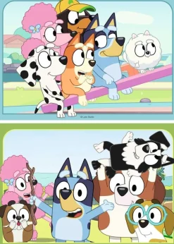 Ravensburger Bluey - 2 puzzels van 12 stukjes
