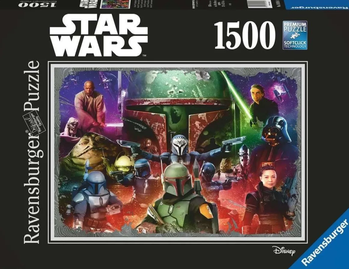 Ravensburger Boba Fett: Premiejager - puzzel van 1500 stukjes
