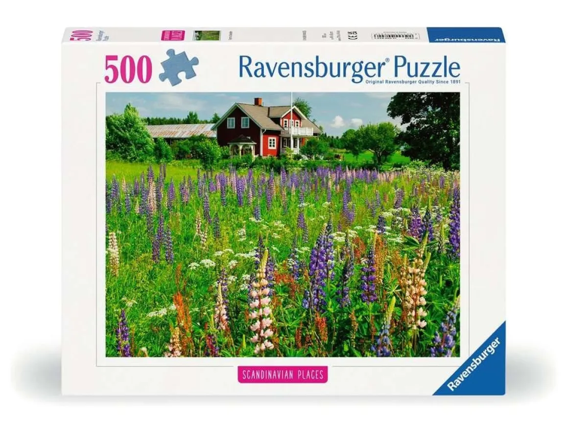 Ravensburger Boerderij in Zweden - puzzel van 500 stukjes