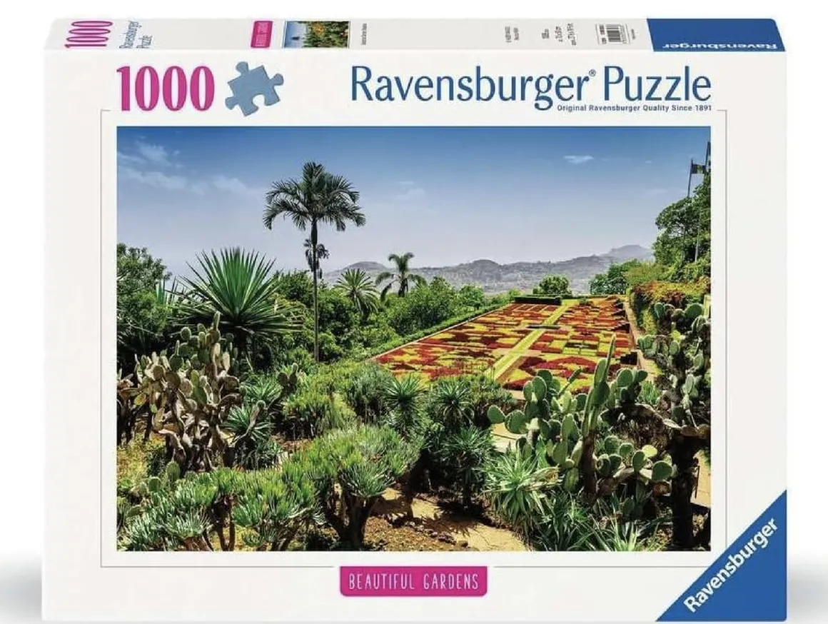 Ravensburger Botanische Tuinen - Madeira - puzzel van 1000 stukjes