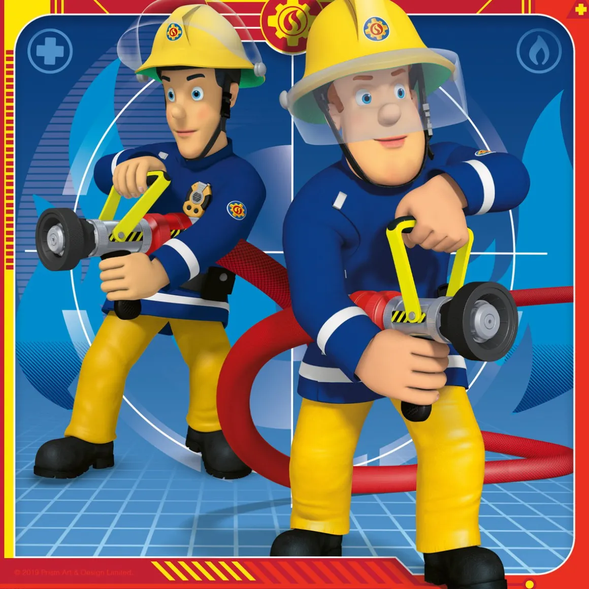 Ravensburger Brandweerman Sam - 3 puzzels van 49 stukjes