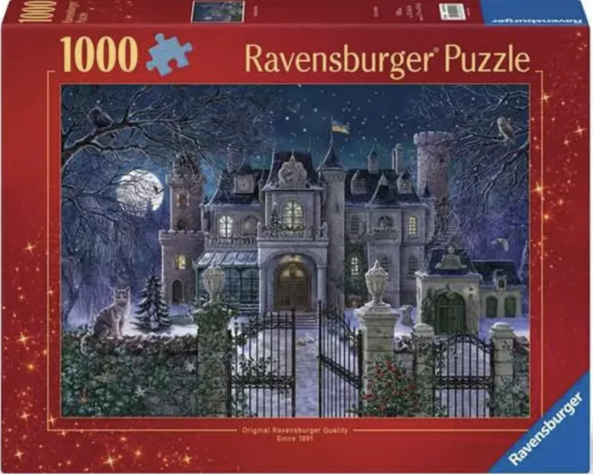 Ravensburger Christmas Villa - legpuzzel van 1000 stukjes