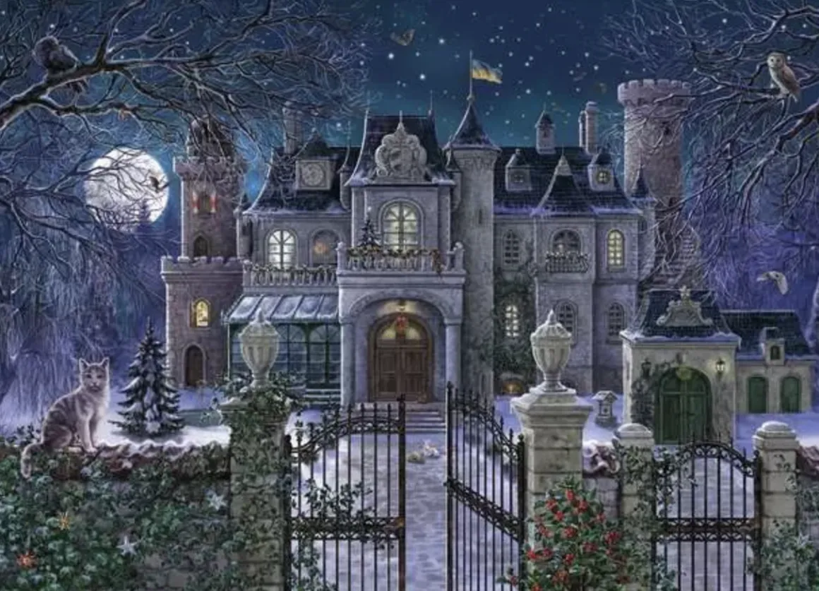 Ravensburger Christmas Villa - legpuzzel van 1000 stukjes