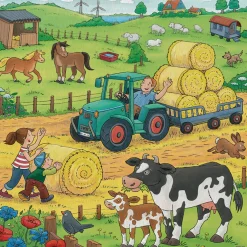 Ravensburger De boerderij - 3 puzzels van 49 stukjes