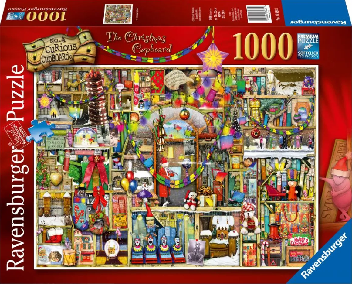 Ravensburger De kast van Kerstmis - puzzel van 1000 stukjes
