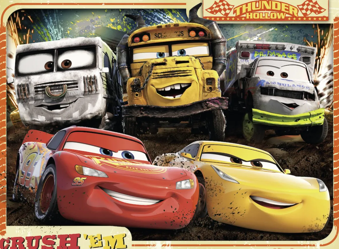 Ravensburger Disney Cars - 12+16 +20 +24 stukjes