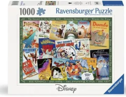 Ravensburger Disney Vintage Posters - 1000 stukjes - Exclusiviteit