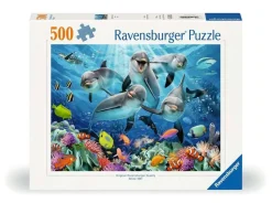 Ravensburger Dolfijnen in het koraalrif - puzzle van 500 stukjes