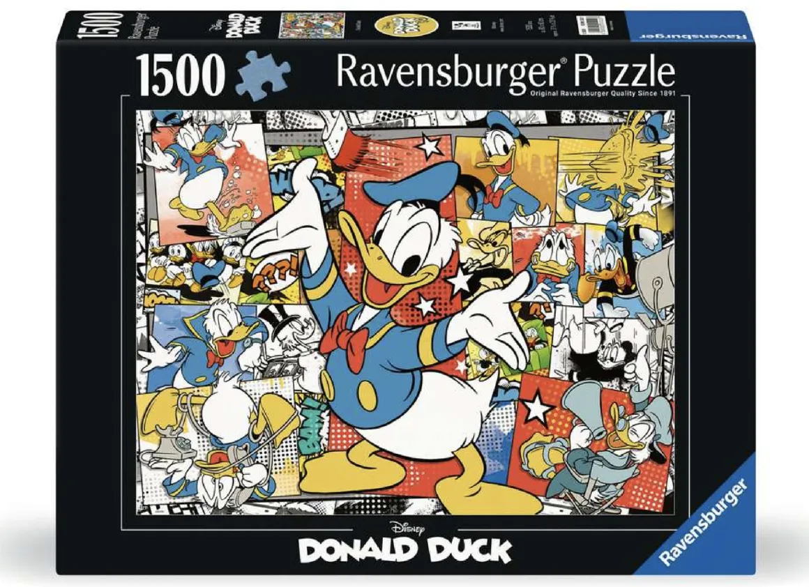 Ravensburger Donald Duck - puzzel van 1500 stukjes
