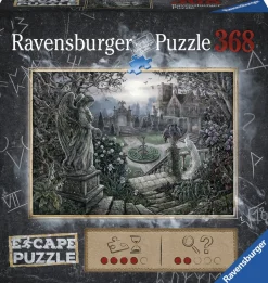 Ravensburger Escape Puzzel: Middernacht in de tuin - 368 stukjes