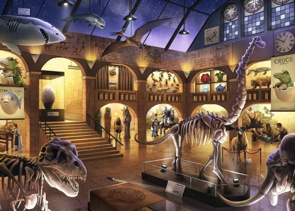 Ravensburger Escape Puzzel Kids: Museum- 368 stukjes