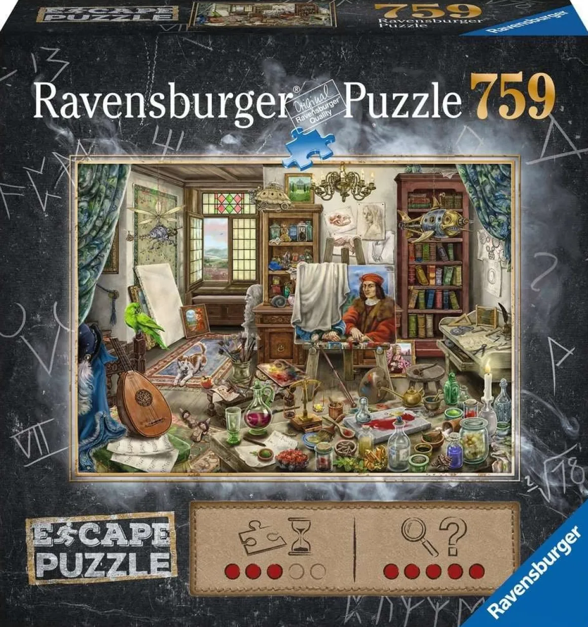 Ravensburger Escape Puzzel: Da Vinci - 759 stukjes