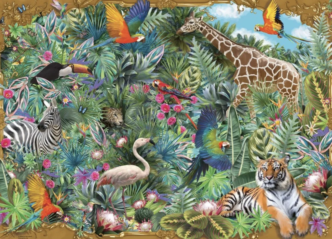 Ravensburger Exotisch plaatje - 1000 stukjes