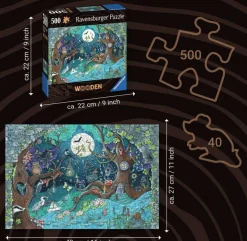 Ravensburger Fantasy - Houten Contourpuzzel - 500 stukjes