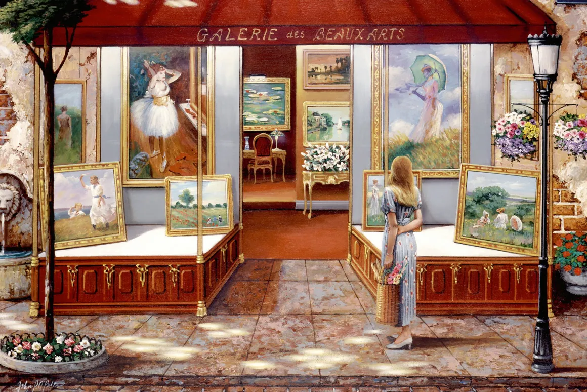 Ravensburger Galerie des Beaux Arts - puzzel van 3000 stukjes