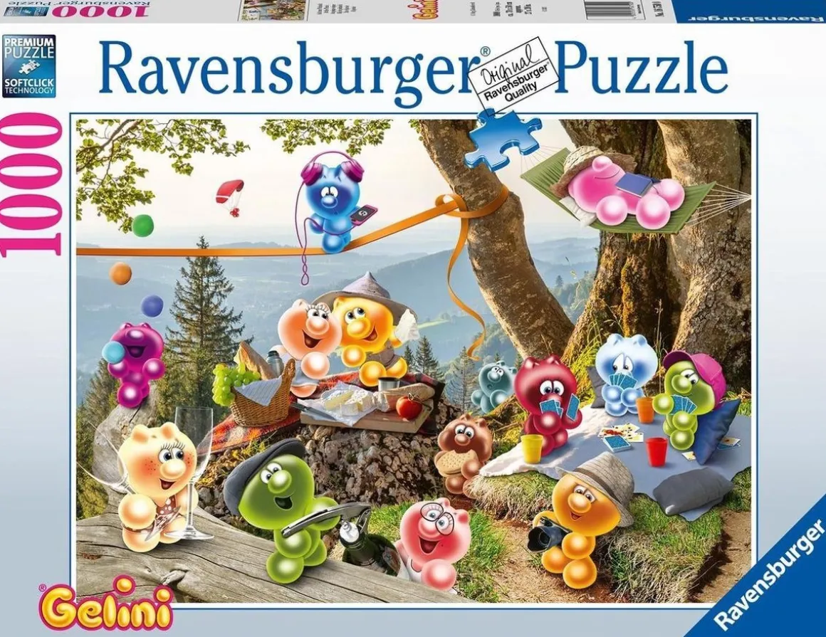 Ravensburger Gelini - Bij de picknick - puzzel 1000 stukjes