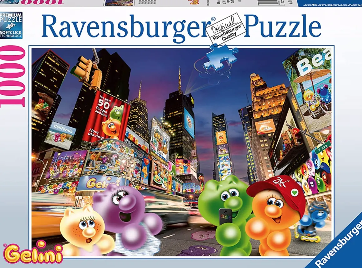 Ravensburger Gelini op Times Square - puzzel 1000 stukjes