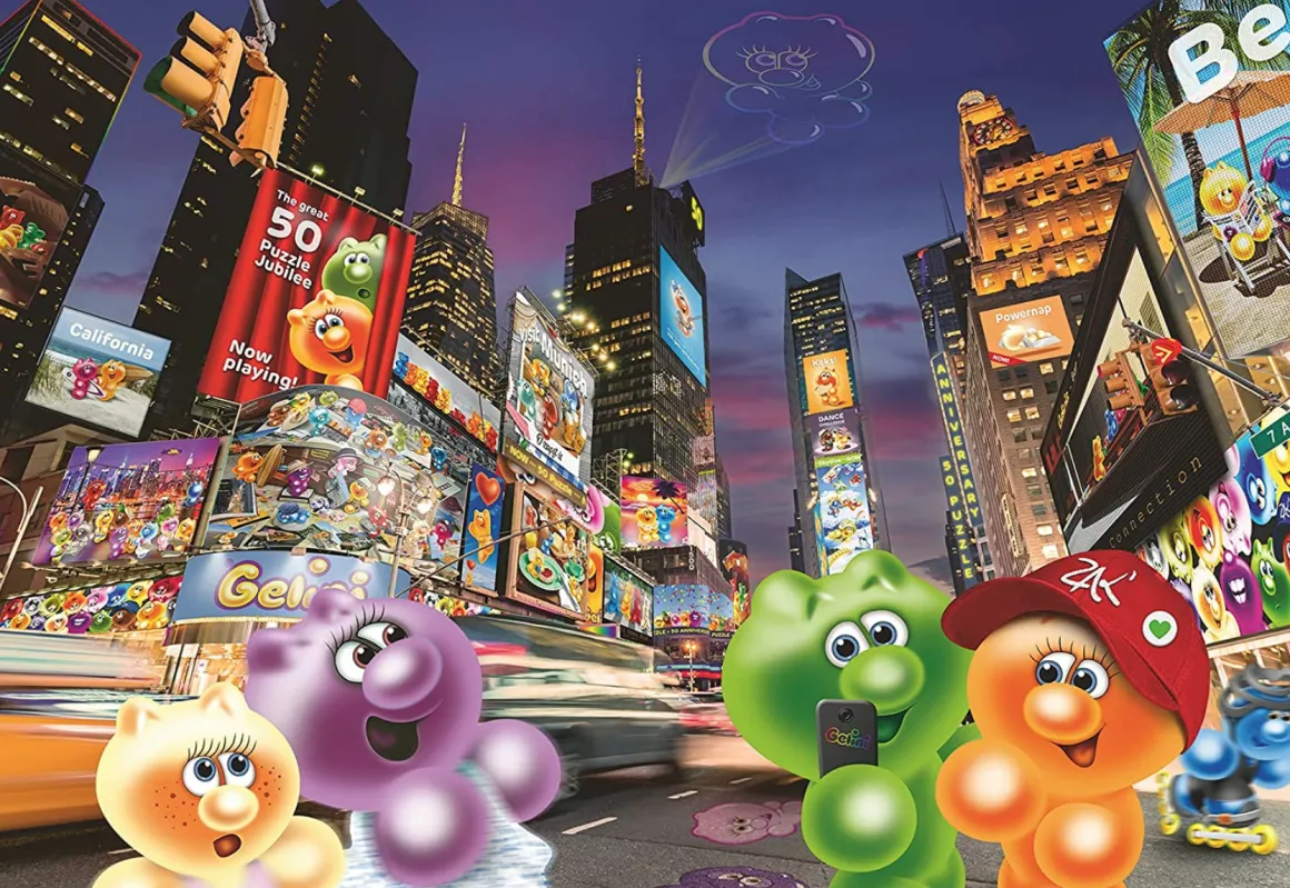 Ravensburger Gelini op Times Square - puzzel 1000 stukjes