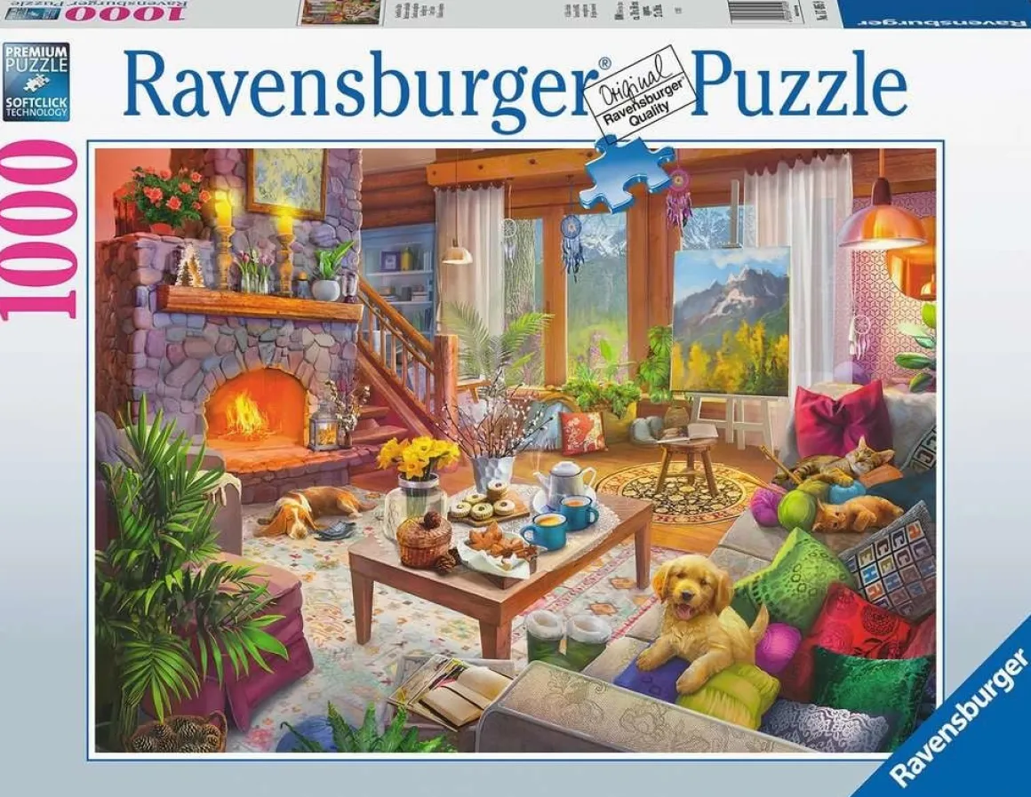 Ravensburger Gezellige hut - 1000 stukjes