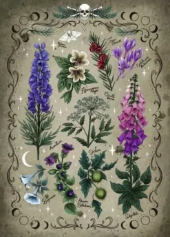 Ravensburger Giftige planten - puzzel van 1000 stukjes