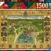 Ravensburger Harry Potter - Hogwarts Map - puzzel van 1500 stukjes