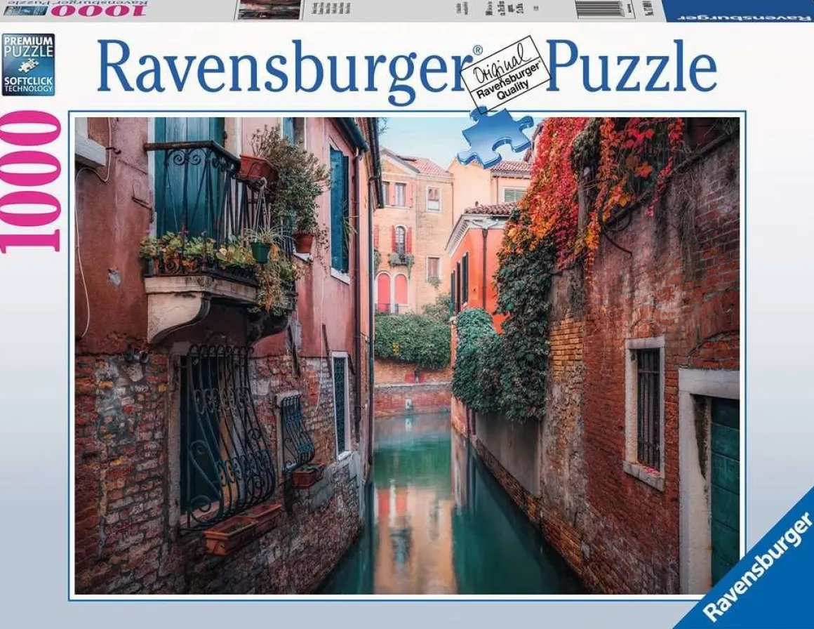 Ravensburger Herfst in Venetie - puzzel van 1000 stukjes