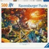 Ravensburger Het bos van Excalibur - puzzel van 500 stukjes