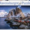 Ravensburger Het Noorse dorp Hamnoy - puzzel van 3000 stukjes