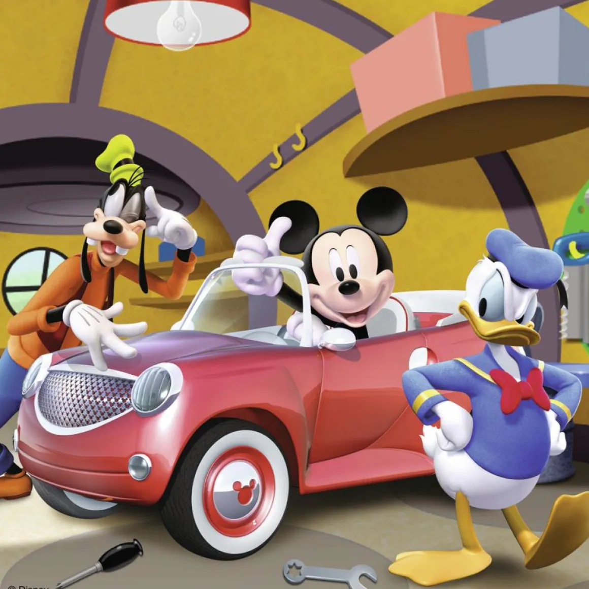 Ravensburger Iedereen houdt van Mickey - 3 x 49 stukjes