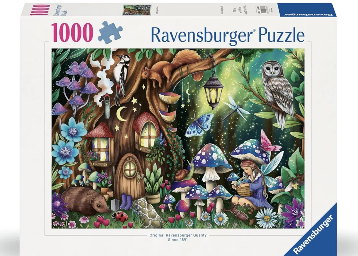 Ravensburger In het magische bos - puzzel van 1000 stukjes