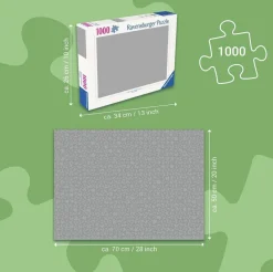 Ravensburger John Deere Toen en Nu - 1000 stukjes