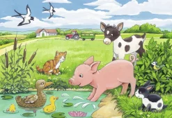 Ravensburger Jonge dieren op het platteland - 2 x 12 stukjes