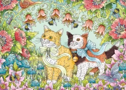 Ravensburger Kattenvriendschap - puzzel van 1000 stukjes