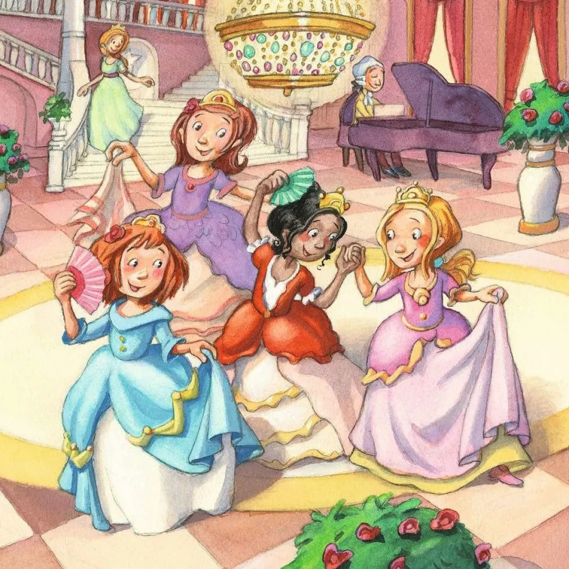 Ravensburger Kleine Prinsessen - 3 puzzels van 49 stukjes