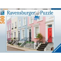 Ravensburger Kleurrijke stadshuizen in Londen - puzzel van 500 stukjes