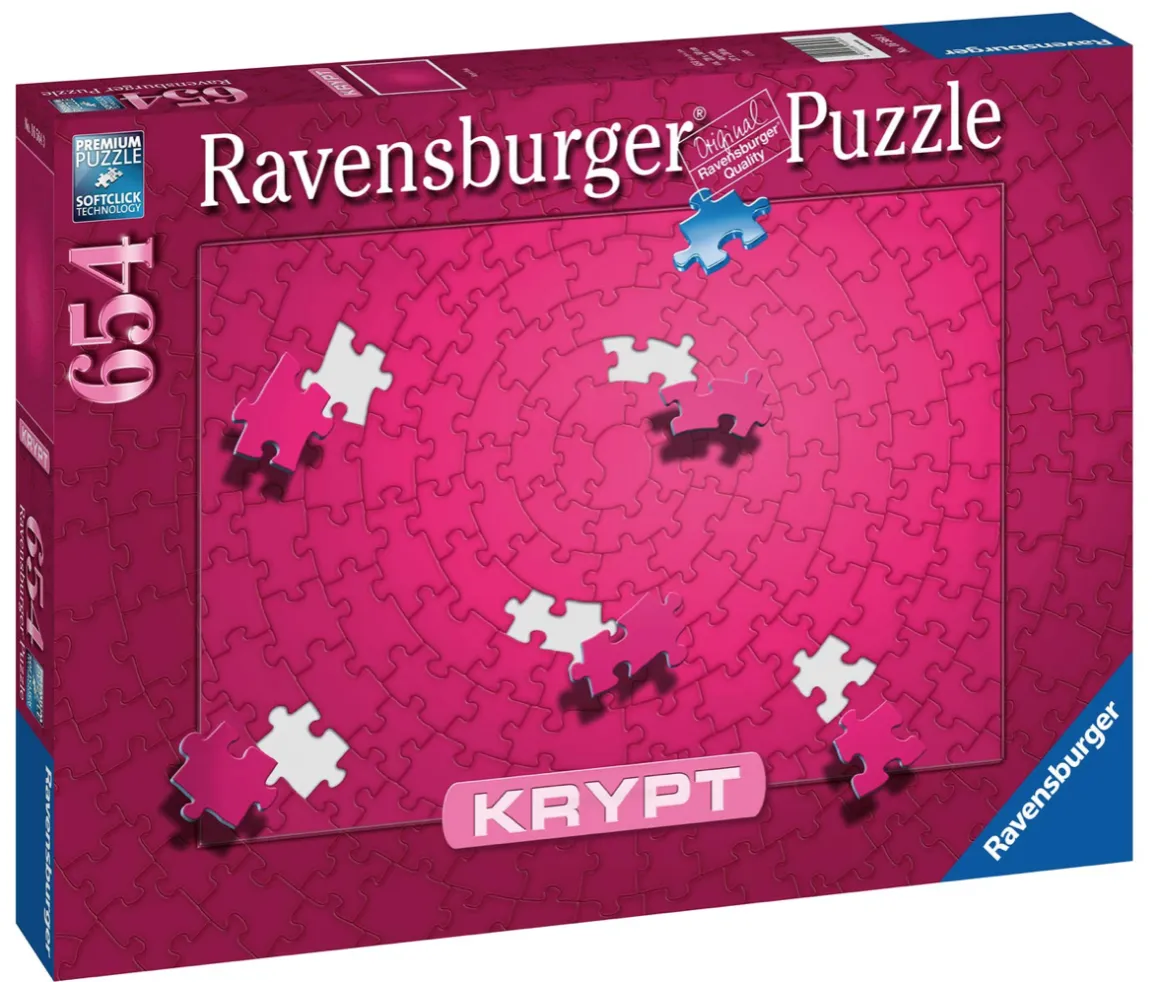 Ravensburger Krypt - PINK - 654 stukjes