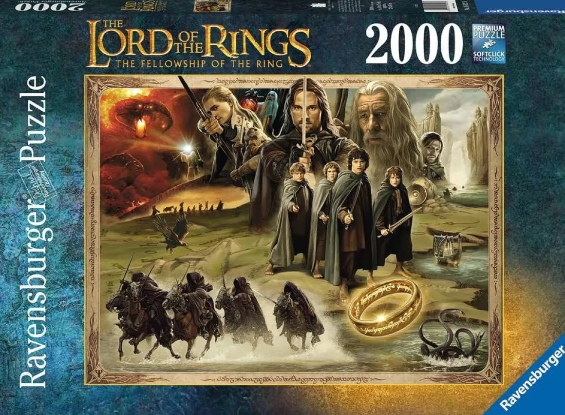 Ravensburger Lord of the Rings - Fellowship Of The Ring - puzzel van 2000 stukjes