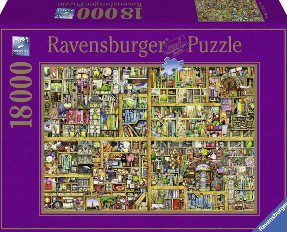Ravensburger Magische boekenkast - 18000 stukjes