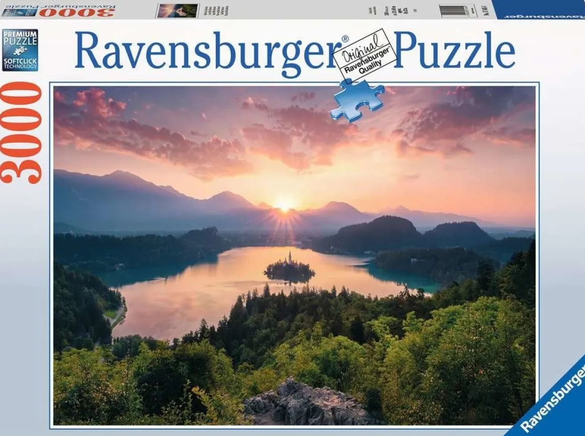 Ravensburger Meer van Bled, Slovenië - puzzel van 3000 stukjes