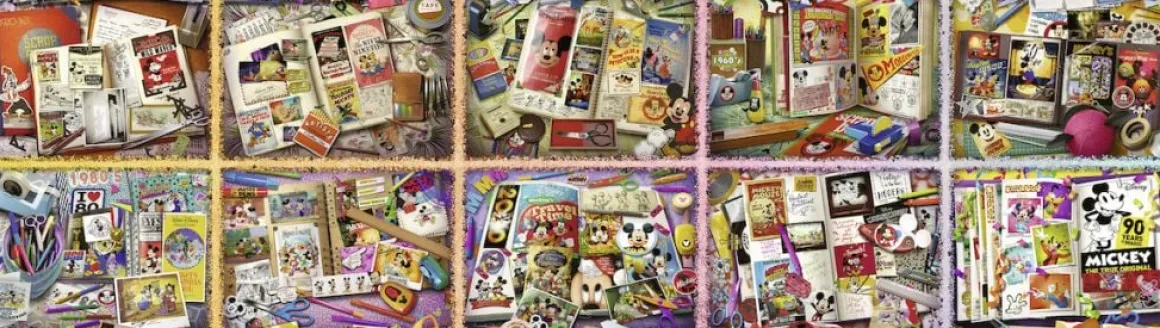 Ravensburger Mickey Mouse van 40000 stukjes (exact 40320 stukjes)