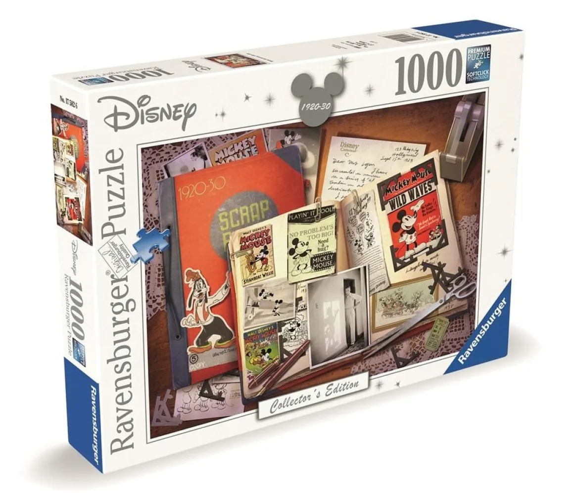 Ravensburger Mickey's Verjaardag 1920-1930 - Disney Collector's Edition - 1000 stukjes