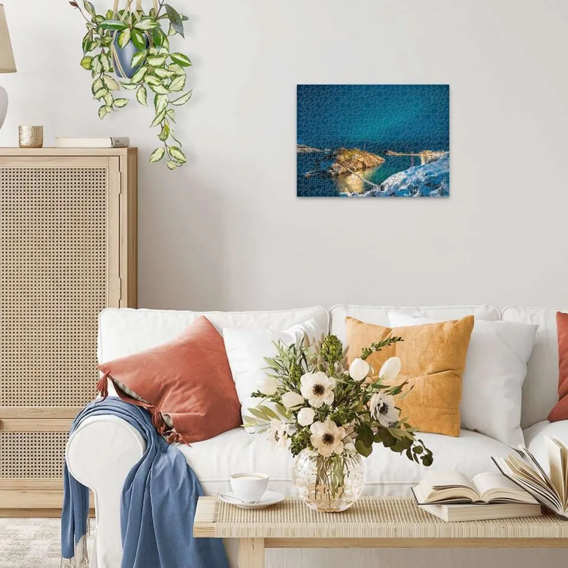 Ravensburger Noorderlicht bij Bergsfjord - puzzel van 500 stukjes