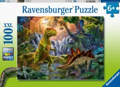 Ravensburger Oase van dinosauriërs - puzzel van 100 stukjes
