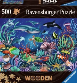 Ravensburger Onder de Zee - Houten Contourpuzzel - 500 stukjes