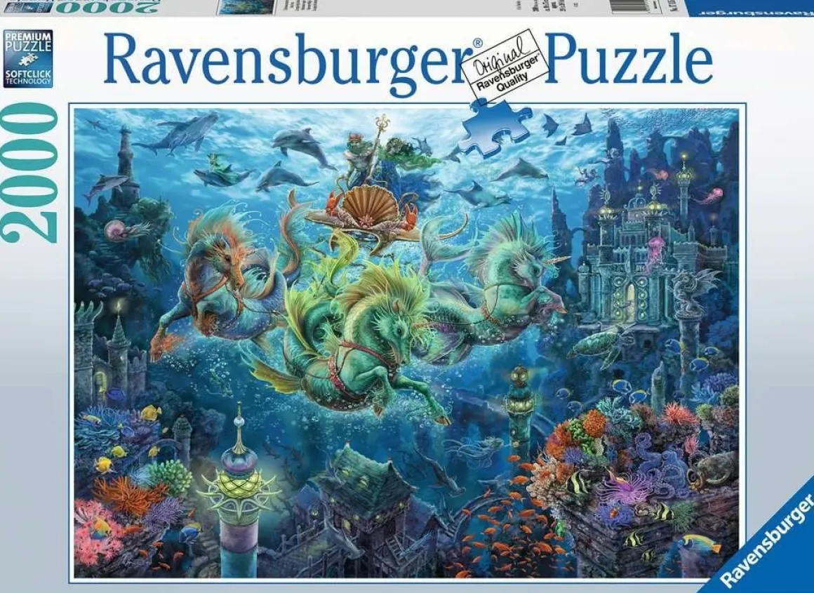Ravensburger Onderwater magie - puzzel van 2000 stukjes